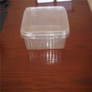 Quality Custom Order Accepted Tasteless PET Blister Plastic Fruit Clamshell Container for sale