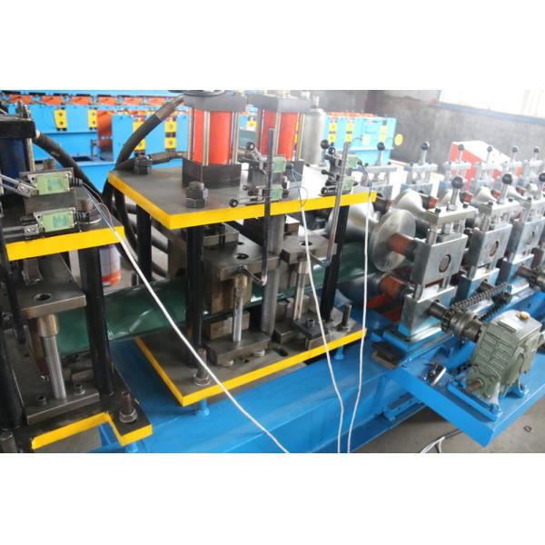 CE Ridge Cap Roll Forming Machine Cr12 Hydraulic Cutting