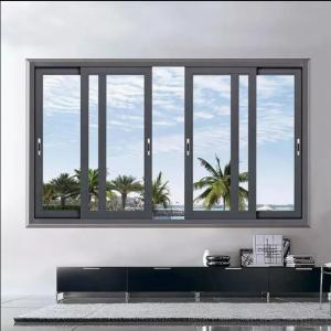 China Aluminum Window For Easy Access And Smooth Operation With Horizontal Opening Pattern on sale