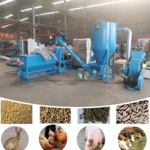 China Automatic Feed Pellet Maker 300-800kg/H Animal Chicken Feed Pellet Maker on sale