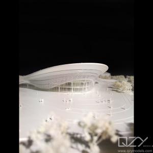 Quality Conceptual Architectural Concept Model Making Company Aecom 1:500 Hubei Xunlong Hall for sale