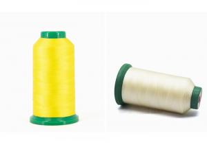 China Stretch 66 Nylon Bonded Thread , Dyed Jeans Industrial Thread Spools on sale