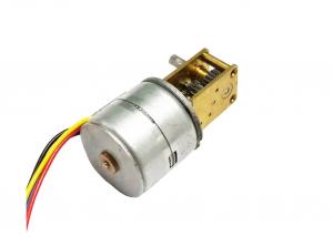 Quality High Torque 20mm Stepper Motor With Worm Reduction Gearbox  Miniature Gear Motor for sale