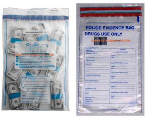 China Tamper Evidence Bags With Barcode And Serial Number Bank Money Coin Deposit Change Security Bags on sale