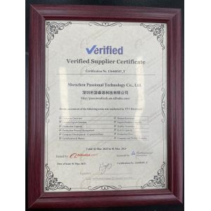Shenzhen Passional Technology Co.,Ltd Certifications