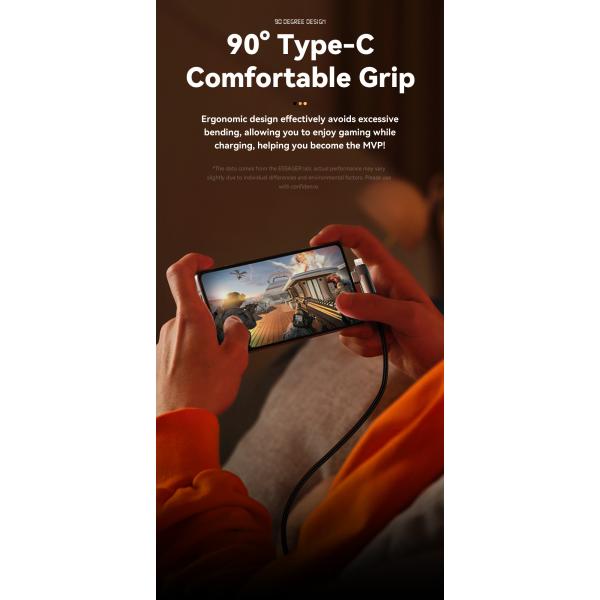 ESSAGER ES-X59 Series 2 in 1 USB-A to USB C Lighting Charging Cable