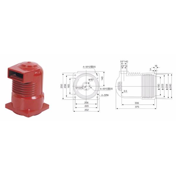 40.5KV 6300A High Voltage Insulation Box CCC Certify