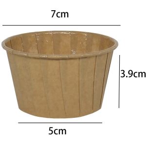 Quality Muffin Cases Greaseproof Baking Paper Cupcake Wrapper for sale