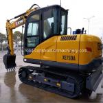 China 7 Ton 0.3m3 Hydraulic Crawler Excavator XCMG XE75DA Turbo charging for sale