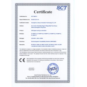 Zhuoyuan Co.,Ltd Certifications