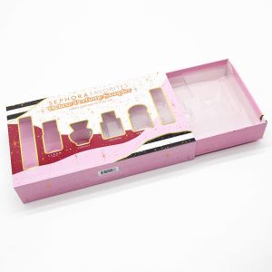 Custom Private Label Clear Window Perfume Paper Packaging Box with Insert