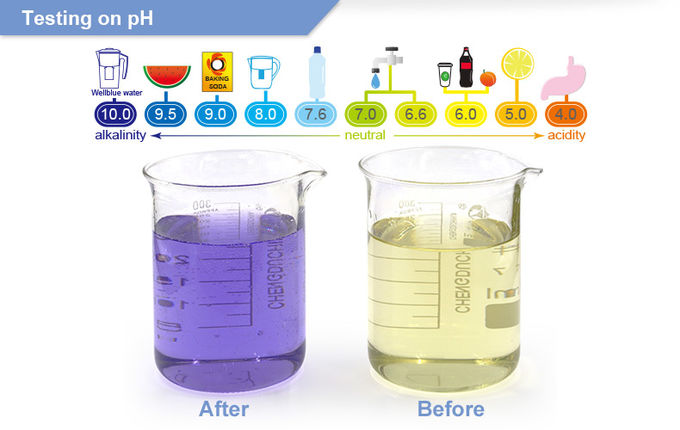 Blue Color Water Pitcher Replacement  Alkaline Water Filter Cartridge 3 Pack