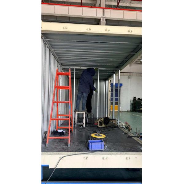 20ft Side-Open Sea Container UV Curing System – All-in-One Solution