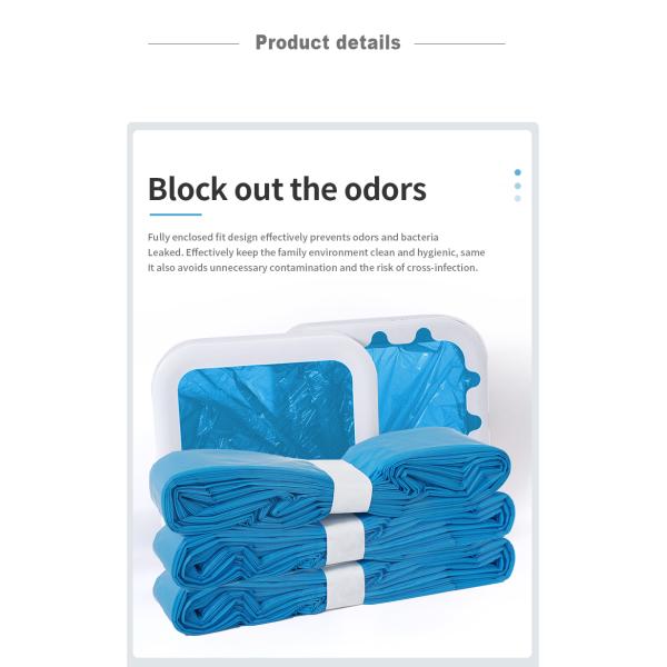 Automatic bagging installation bag systems sealing smart sensor trash can bags for smart waste bin