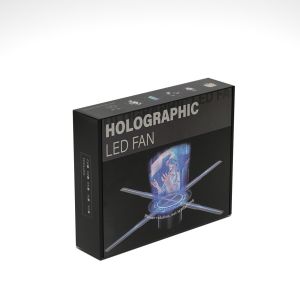 Eye-Catching Advertising Display 3D Holographic Fan with High Definition