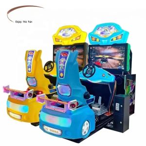 Quality Two Players Car Racing Game Machine 3D Stylish For Amusement Parks for sale