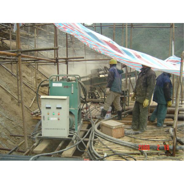 Large Power Anchor Drilling Rig Rock Layers 1800 Mm Power Head Stroke