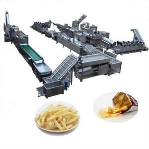 45KW French Potato Chips Making Machine For Snack Food Factory