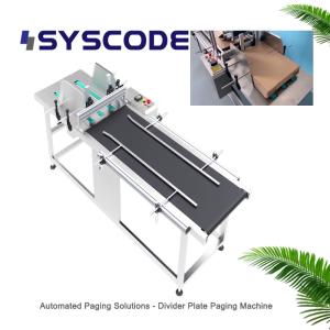 Quality Divider Plate Pagination Machine With Integrated Coding And Labeling for sale
