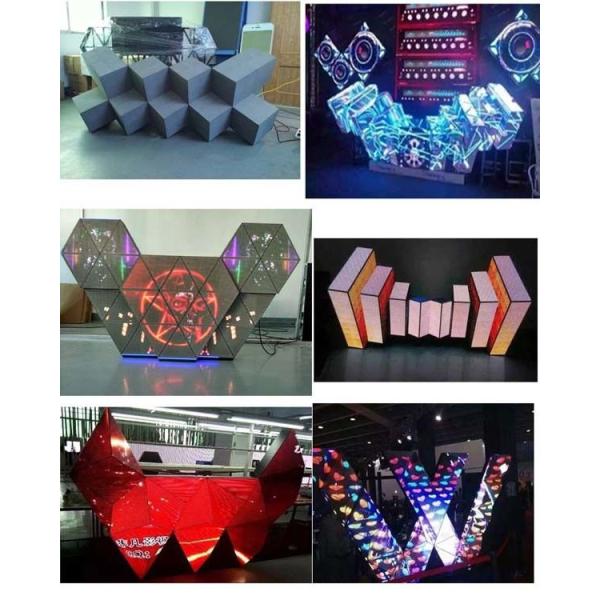 P5 Full Color Music LED Dj Booth Facade With Wide View Angle For TV Studios / Bars