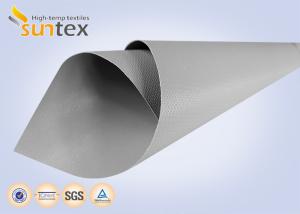 Quality Heat Resistant Panel Ptfe Coated Fiberglass Cloth 0.45mm Fire Screen Fittings And Flange Covers for sale