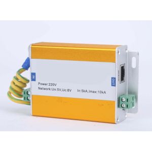 Quality Gigabit Ethernet Signal Surge Protection Device 10KA 275V Metal for sale