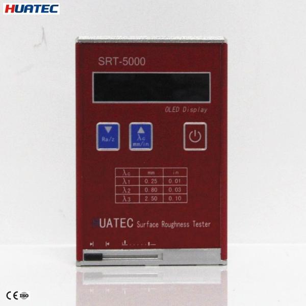 Ra, Rz, Rq, Rt Surface Roughness Tester SRT-5000 With lithium ion rechargeable batteries