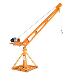 Quality 100kg Movable Mini Lifting Crane Fast Heat Dissipation for sale