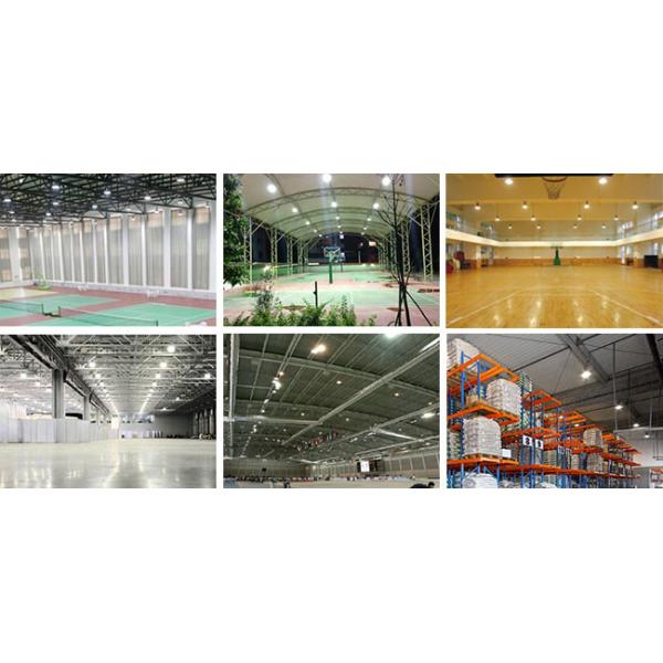 180W Commercial UFO LED High Bay Light 6000K Smart Light Sensor Type