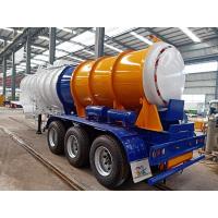 China Q345 Delivery Sulfuric Acid 30ft 25CBM Semi Tanker Trailer for sale