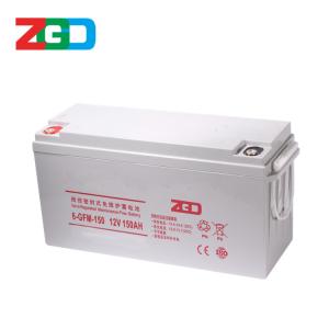 Quality Rechargeable 12V 150AH UPS Lead Acid Battery For Emergency Power Supply Illumination for sale