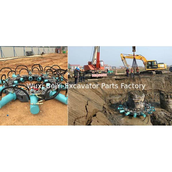 Made in china Modularized Hydraulic concrete cutting machine pile breaker for square and round foundation piles