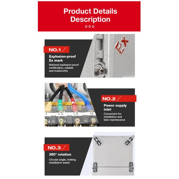 Industrial Socket Box Electrical Socket Combination Explosion-Proof Power Distribution Equipment Power Supply Distribution Box