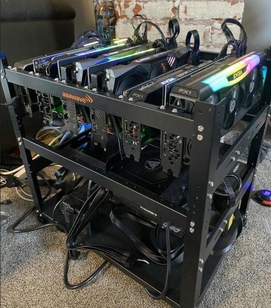 6 GPU Ethereum Mining Rig 550-560 MH/S -GPU Miners For Sale Online GPU Miners For Sale Online