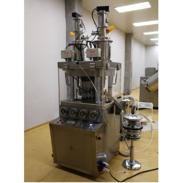 Big Pressure Camphor Ball Electronic Element Tablet Making Machine Double Layer Washing Block Compression Machine