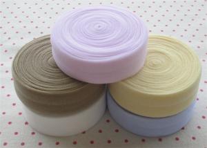 Quality Underwear Pant Foldable Elastic Band / Bra Strap Elastic Various Patterns for sale