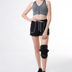 China Black Heated Knee Brace Wrap With Overheat Protection on sale