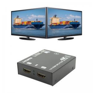 Quality 1X2 4K HDMI Extender Splitter Support 4K2K EDID 3D 2 Port Video Splitter for sale