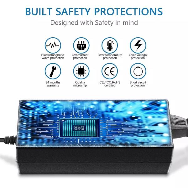 Desktop Connection Switching Power Adapter 100W AC Customized For LED Strips