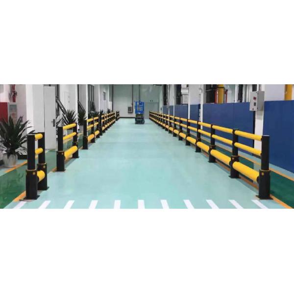 Flexible Pedestrian Barrier  Anti-Collision Guardrails Warehouse Safety Barrier Traffic Guardrails