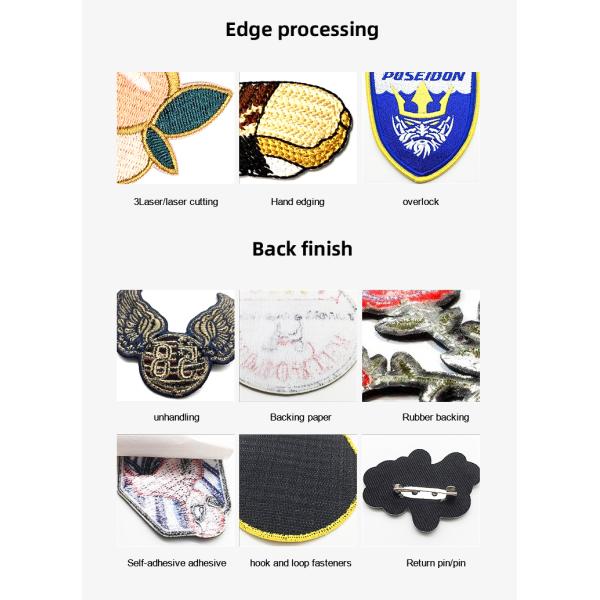 Custom Embroidered Patches Iron On or Sew On