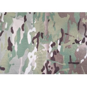 Multicam Camouflage Mesh Fabric Breathable Waterproof 80 Polyeste 20 Cotton