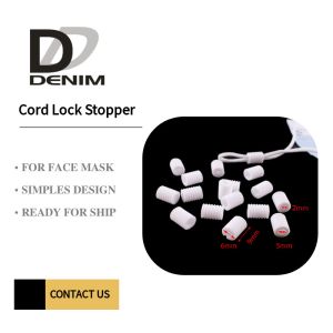 European Standard 9mm Drawstring Plastic Fasteners Environmentally Friendly