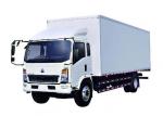 Light Duty Commercial Trucks / Delivery 17 Foot Box Truck With Low Fuel