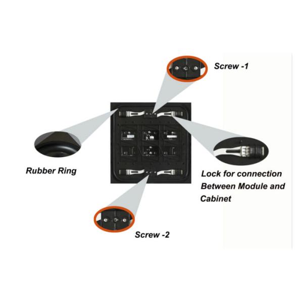 Outdoor Front Service LED Display Billboard 10mm Pixel Pitch 10000nits Brightness