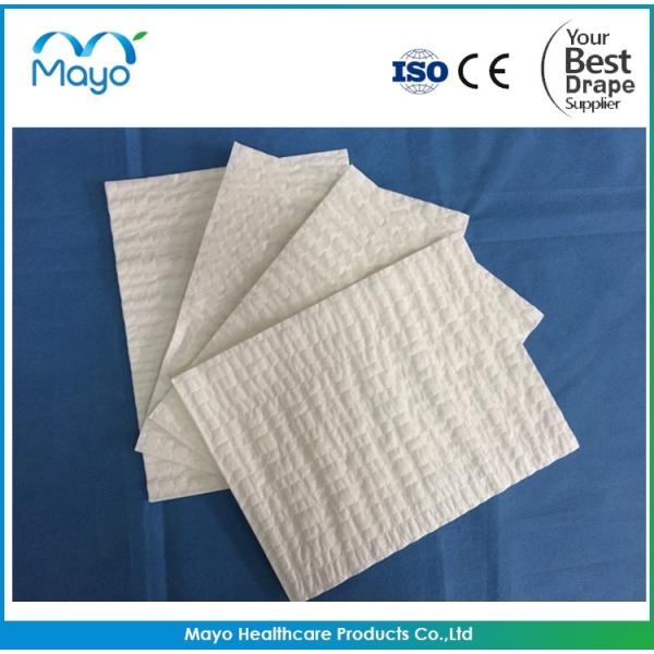 50gsm 70gsm PE Viscose Surgical Hand Towel With Gown And Drape