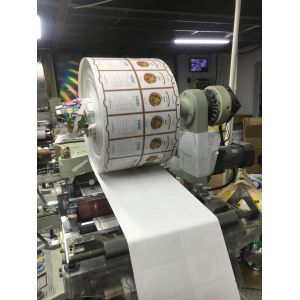 Roll to Sheet Auto Die Cutter with Sheeting Function Adhesive Logo Label Die