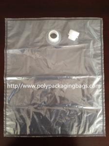 Quality Bib Bag In Box Bag Liquid Beverage Bag In Box Pouch With Spigot For Apple Juice Red Wine for sale