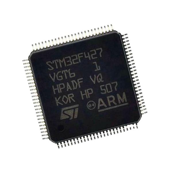 In Stock Original STM32F427VGT6 32-Bit STM32f ARM Cortex M4 RISC 512kB Flash 100