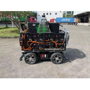 New Energy Vehicle EV Charging Robot With 60Degree Rechargeable Battery